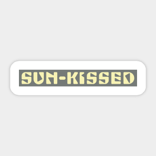 Sun-kissed Sticker